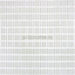 Bonaparte Мозаика стеклянная White glass 4 мм 30х30