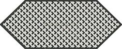 Kerama Marazzi Келуш HGD-A482-35006 Декор 3 Черно-белый Матовый 14х34 см