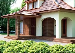 Cerrad Earth Burgund 0637 v-shape Ступень прямая с капиносом 32х30 см