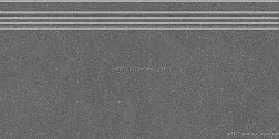 Kerama Marazzi Джиминьяно DD254320R-GR Антрацит Обрезной Ступень 30х60 см
