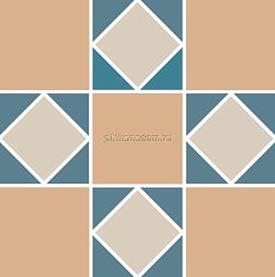 Top Cer Roma Sheet R-1 Микс Матовая Мозаика 30x30 см
