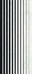 ABK Group Sensi Fantasy Stripes Lux 3D R Черно-белый Глянцевый Керамогранит 120х280 см