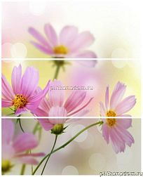 Cerrol Formula Flores-3 Панно (из 3-х плиток) 60х50 см