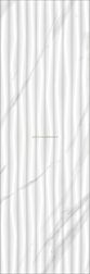 Eurotile Calacatta 922 Белая Рельефная Настенная плитка 32,5х100 см