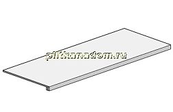 Casalgrande Padana Marmoker Pulpis Tortora Gradone (assemblato) Lucido Ступень 118х33 см