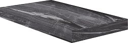 Cerdomus Luxe Angolo Dx Gradino C.Retta Black Grip 77119 Ступень 33x120 см