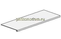 Casalgrande Padana Marmoker Bardiglio Bianco Gradone (assemblato) Lucido Ступень 118х33 см
