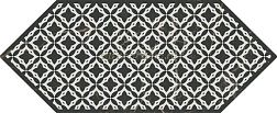 Kerama Marazzi Келуш HGD-A480-35006 Декор 1 Черно-белый Матовый 14х34 см
