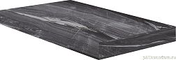 Cerdomus Luxe Angolo Dx Grad.C.Retta Black Lev. 75151 Ступень 33x120 см