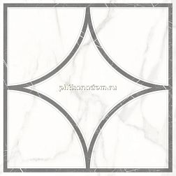 Lasselsberger-Ceramics Каррара Нова 7346-0002 Геометрия Декор 45x45 см