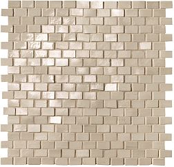 Fap Ceramiche Brickell Beige Brick Mosaico Gloss Мозаика 30x30 см