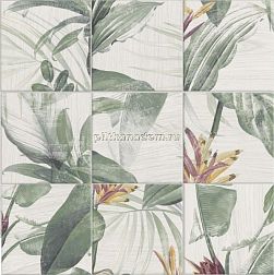 Mainzu Murales Decor Mural Spring Leaves Микс Матовый Керамогранит 20x20 см